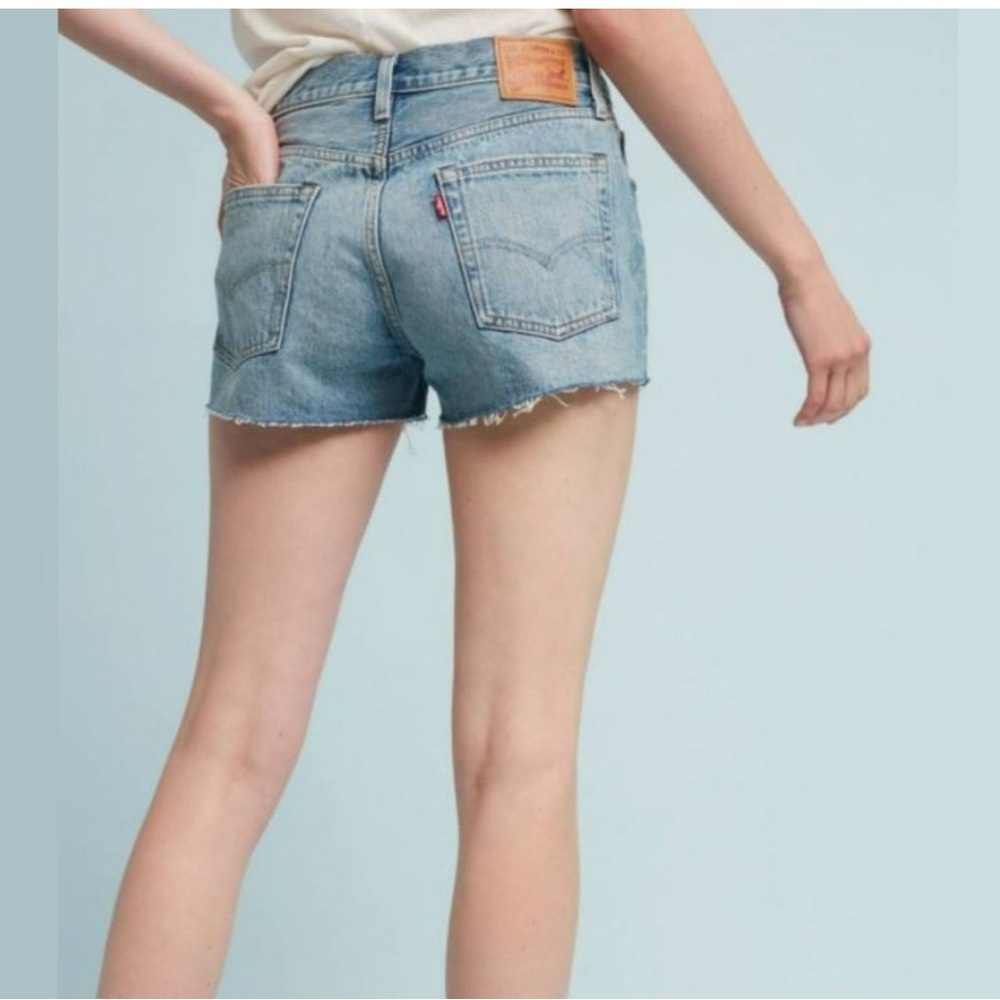 Levi's 501 Wild Dreaming Palm Tree Embroidered Short and one TRUE RELIGION short - Picture 8 of 12